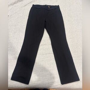 Elie Tahari Black Trousers with Elastic Waistband